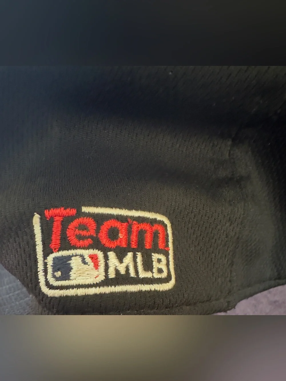 MLB San Francisco Giants Kids Black Hat with Orange Logo